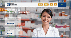 Desktop Screenshot of indianapharmacists.org
